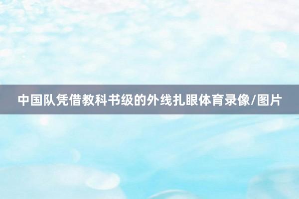 中国队凭借教科书级的外线扎眼体育录像/图片