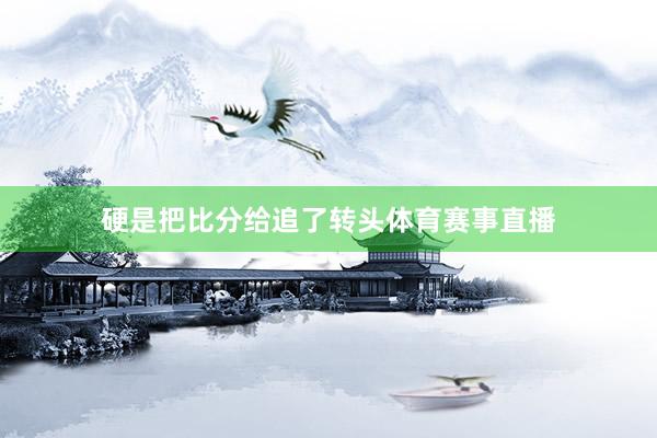 硬是把比分给追了转头体育赛事直播