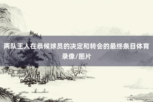 两队王人在恭候球员的决定和转会的最终条目体育录像/图片
