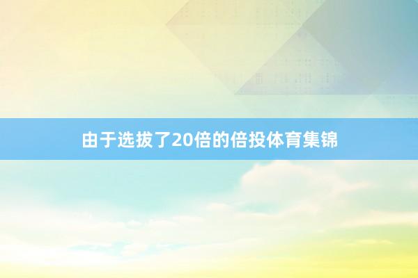 由于选拔了20倍的倍投体育集锦