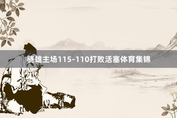 骁雄主场115-110打败活塞体育集锦