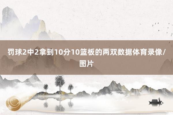罚球2中2拿到10分10篮板的两双数据体育录像/图片